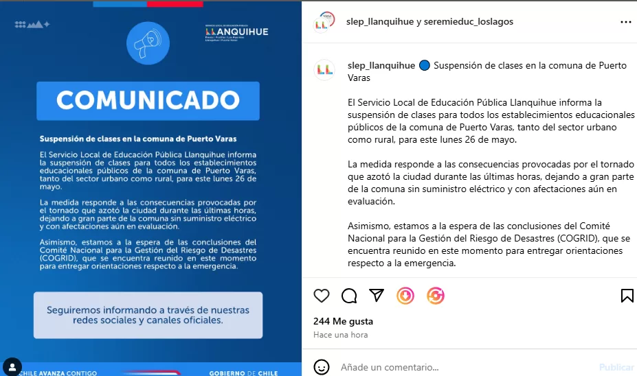 Instagram@seremiduc_loslagos
