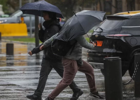 Lluvia En Santiago Días