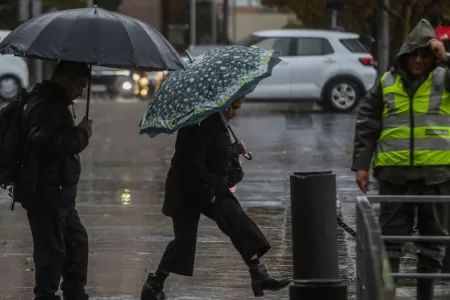 Lluvia En Santiago Fin De Semana
