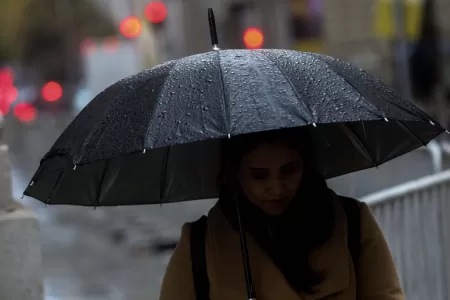 Lluvia En Santiago Viernes