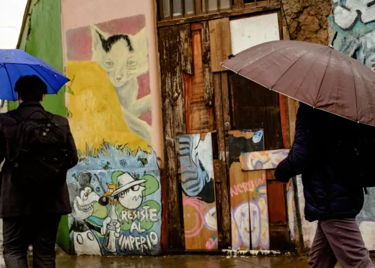 Lluvia En Santiago Y Regiones