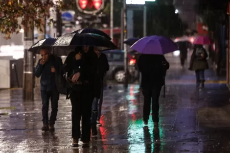 Nueva Lluvia En Santiago