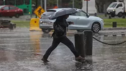 Lluvia En Santiago 24 Junio