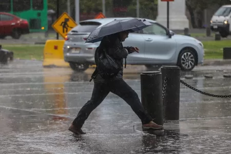 Lluvia En Santiago 24 Junio