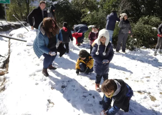 Nieve En Santiago