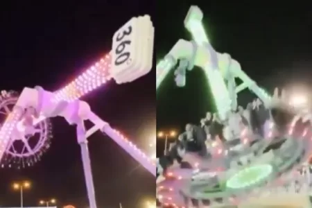 Accidente En Parque De Diversiones