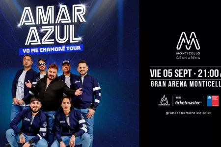 Amar Azul En Gran Arena Monticello