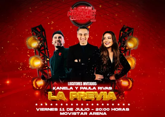 La Gran Noche de la Corazón, Kanela y Paula Rivas