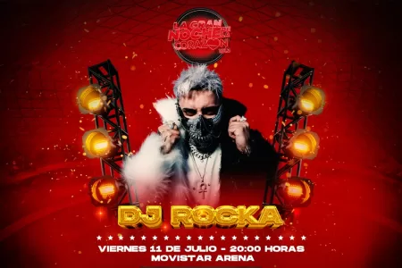 Dj Rocka En La Gran Noche De La Corazón