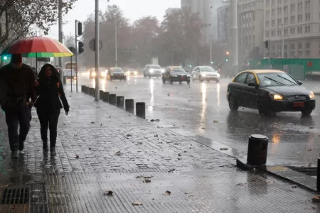 Lluvia En Santiago Jueves Y Viernes