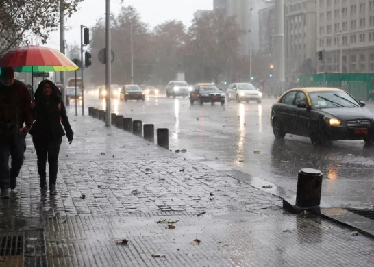 Lluvia En Santiago Jueves Y Viernes