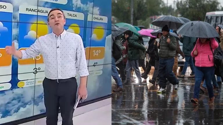 Lluvia En Santiago