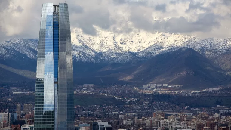 Lluvia Y Nieve En Santiago