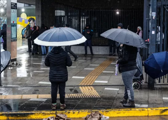 Lluvia En Santiago