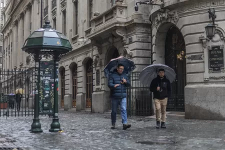 Lluvia En Santiago, Nuevo Día De Lluvia