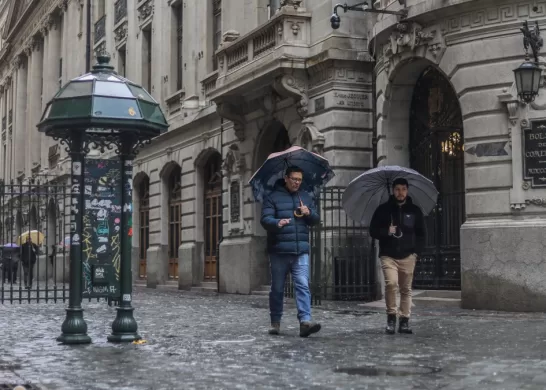 Lluvia En Santiago, Nuevo Día De Lluvia
