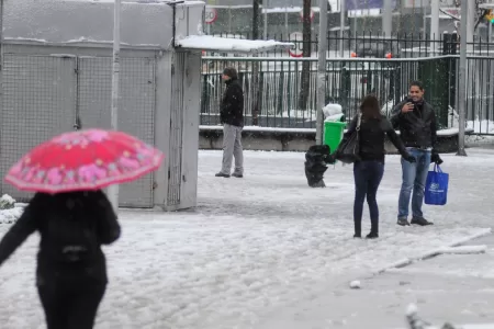 Nieve En Santiago, Fin De Semana