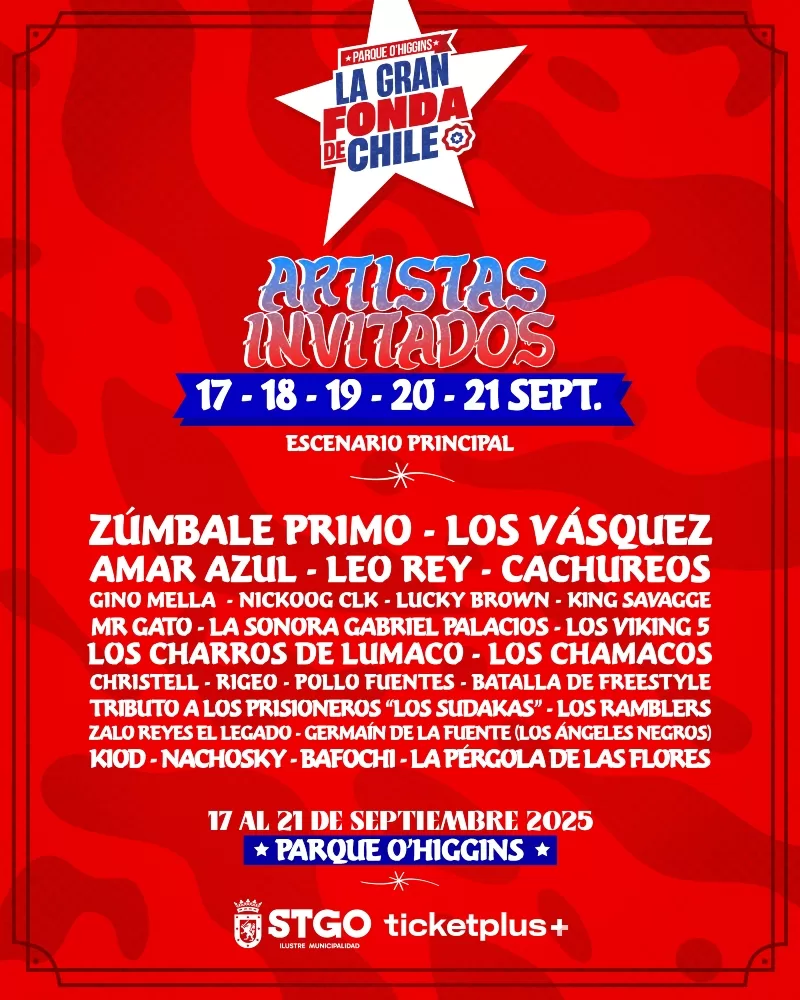 POST F LINE UP ROJO Ok