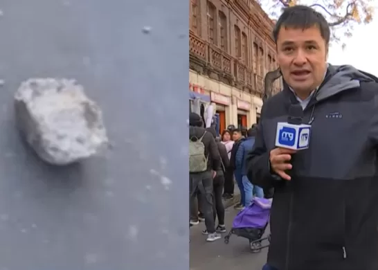 Periodista De Mega Atacado En Barrio Meiggs