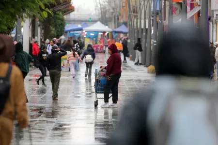 Lluvia En Santiago, Viernes Y Sábado