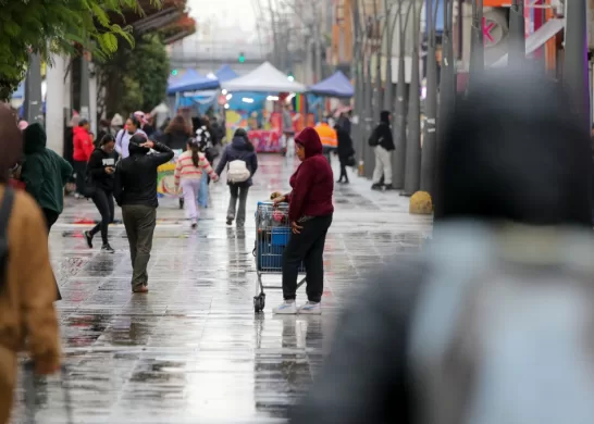 Lluvia En Santiago, Viernes Y Sábado