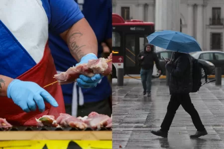 Lluvia En Fiestas Patrias, Mega