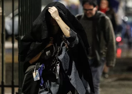 Lluvia En Santiago (2)