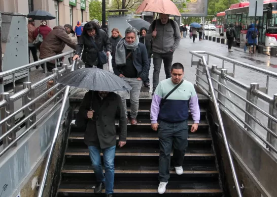 Lluvia En Santiago, Sábado Lluvioso