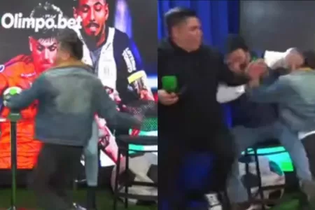 Pelea En Vivo Programa Peruano