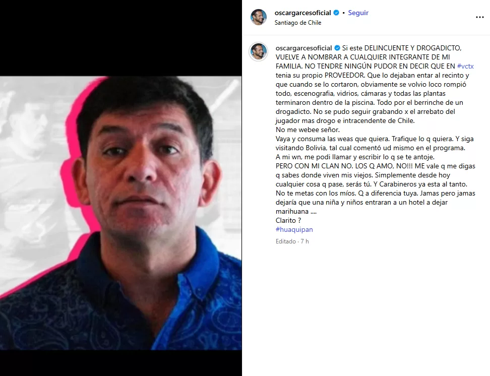 Instagram@oscargarcesoficial