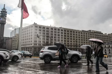 Lluvia En Santiago, Pronóstico De TVN