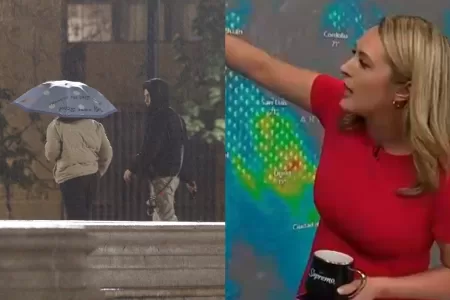 Lluvia Mañana En Santiago