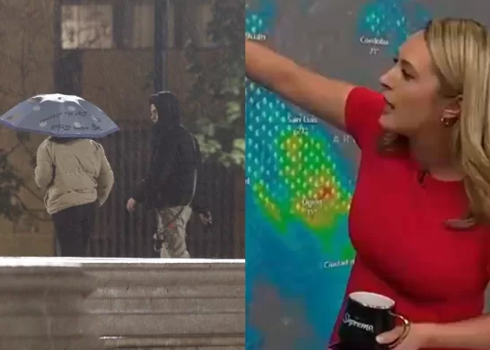 Lluvia Mañana En Santiago