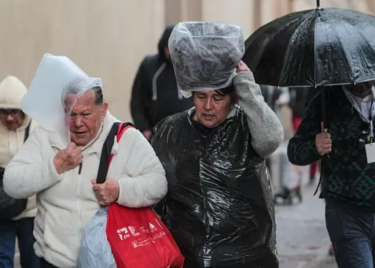 Lluvia En Santiago, Este Día Bajan Las Temperaturas