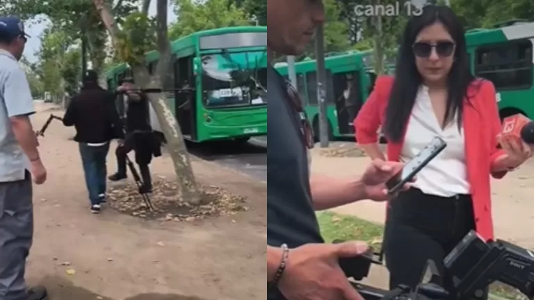 Agresión A Equipo De Canal 13