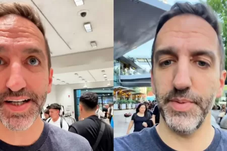 Extranjero Visita El Costanera Center