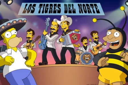 Los Tigres Del Norte Simpsons