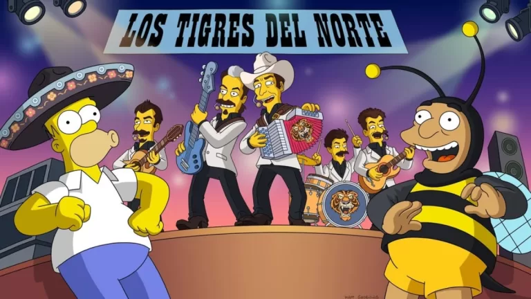 Los Tigres Del Norte Simpsons