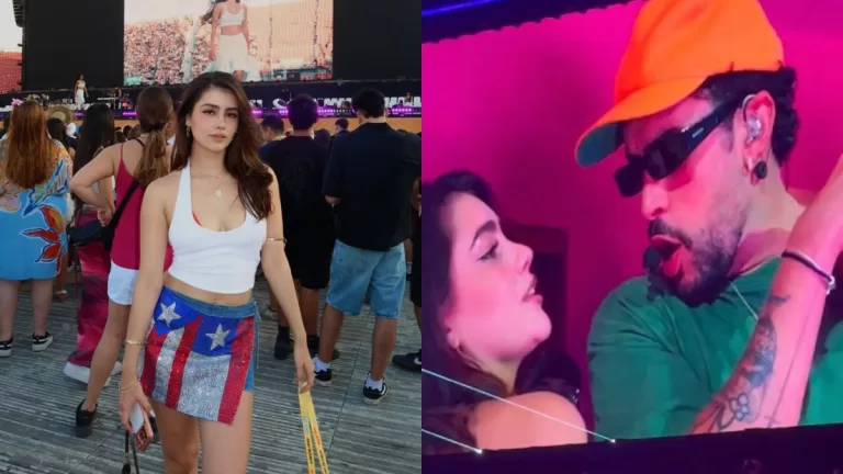 Isabel Calvo Y Bad Bunny En La Casita