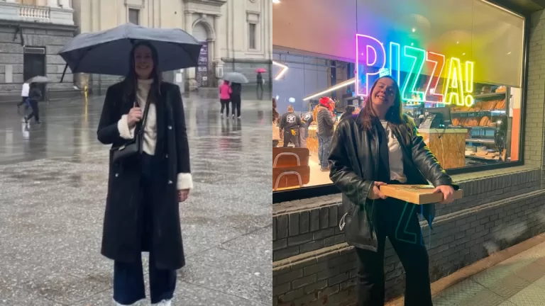 Influencer italiana en Chile