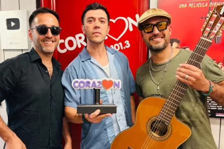 Los Vásquez Y Gepe En Radio Corazón