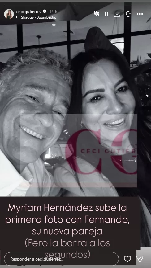 Cecilia Gutiérrez Sobre Foto De Myriam Hernández