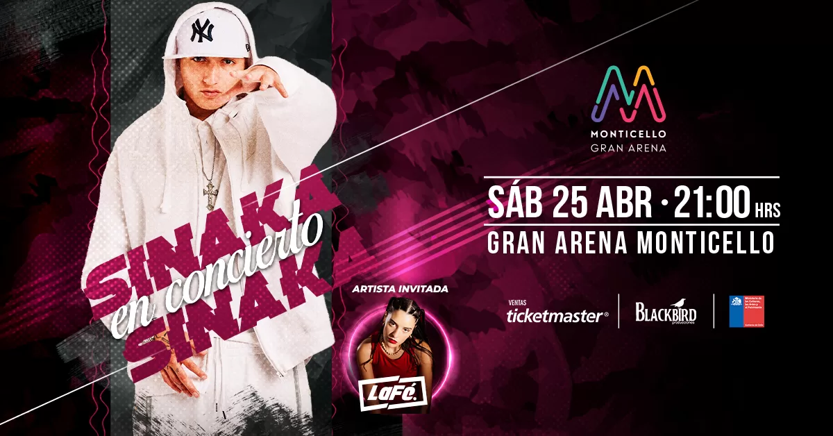Sinaka en Gran Arena Monticello