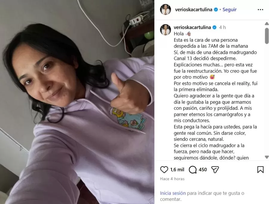 Periodista Es Despedida De Canal 13