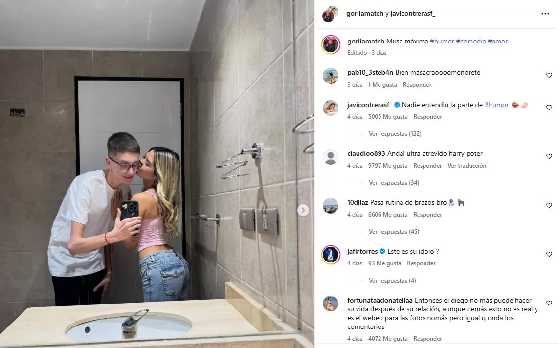 Gorilamatch Y Javi Contreras Instagram