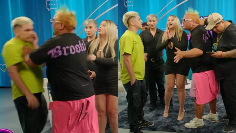 Pelea En El Programa Web