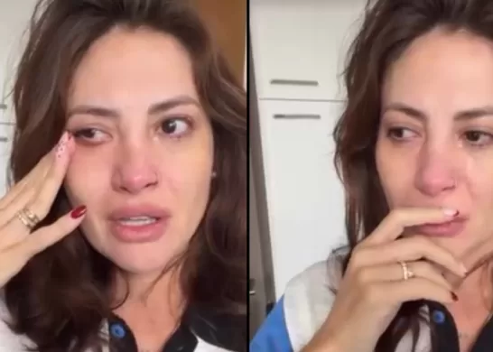 Karen Paola Llorando