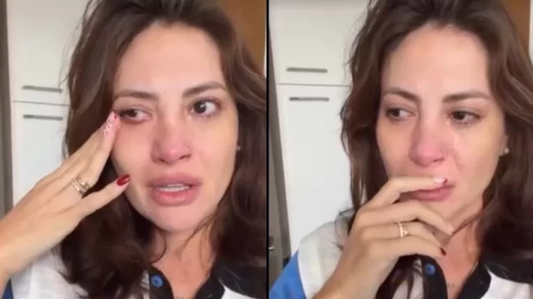 Karen Paola Llorando