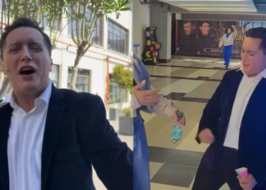 Felipe Parra Imita A Karol Lucero