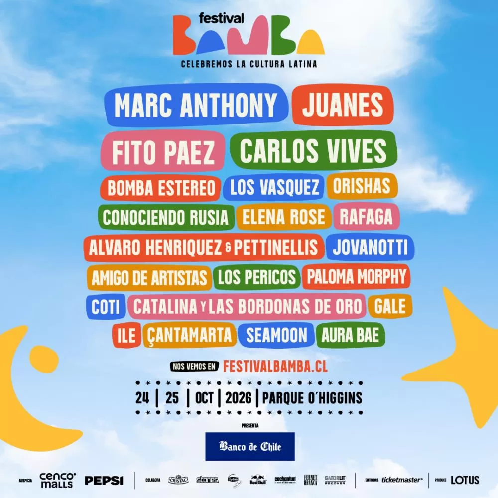 Line Up Festival Bamba